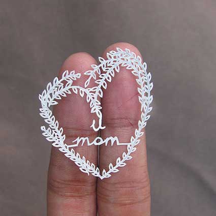 Love-You-Mom-Minature-Papercut