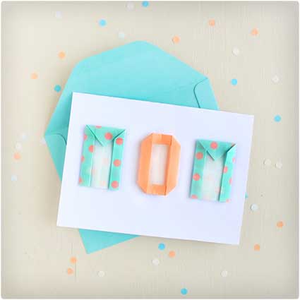 Origami-Mother's-Day-Card
