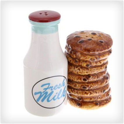 Cookies and Milk Salt and Pepper Shakers