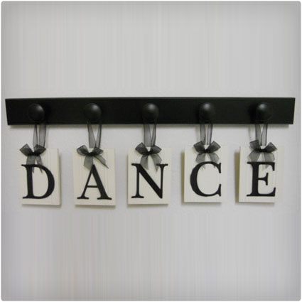 Dance Art For Teenagers Room Sign