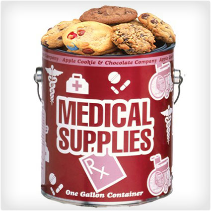 Medical Supplies Cookie Gallon