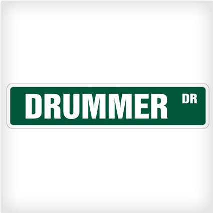 Drummer Street Sign