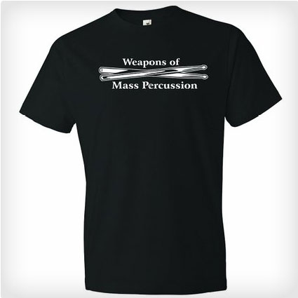Men's Weapons of Mass Percussion T-Shirt