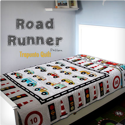 Road Runner Trapunto Quilt Pattern