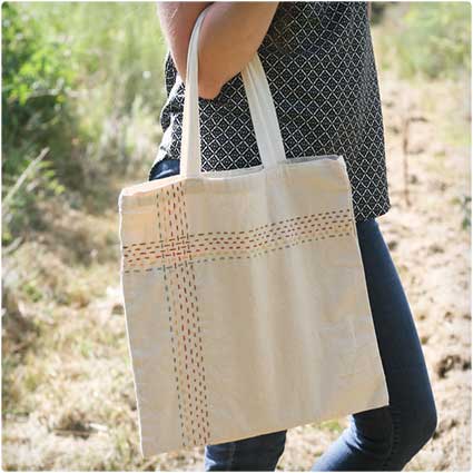 Stitched-Tote