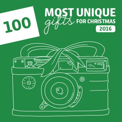 100 Most Unique Christmas Gifts of 2016- this is the holy grail for unique Christmas gift ideas! A must-read before you do any holiday shopping this year.