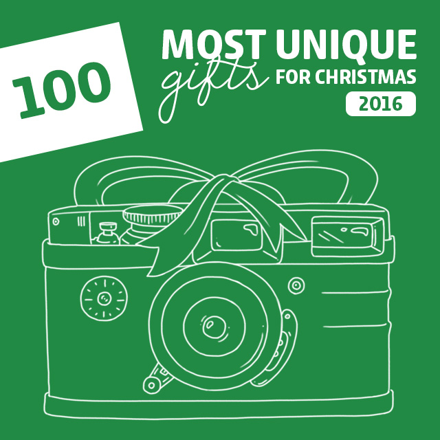 100 Most Unique Christmas Gifts of 2016- this is the holy grail for unique Christmas gift ideas! A must-read before you do any holiday shopping this year.