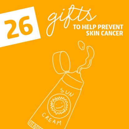 Having trouble getting them to wear sunscreen? Give them a gift that will give back for years to come. These gifts are useful, unique and will help protect their skin from deadly rays.