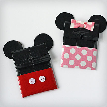 Disney Duct Tape Card Holders
