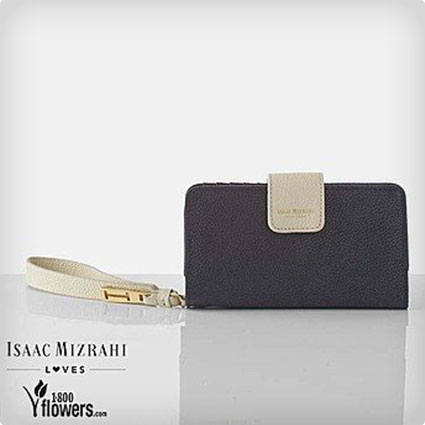 Isaac Mizrahi Leather Wallet