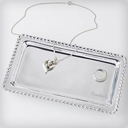 Personalized Jewelry Name Tray