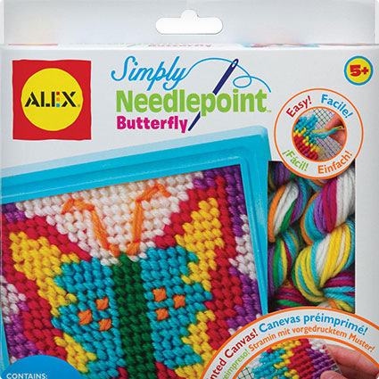 Needlepoint Butterfly Kit