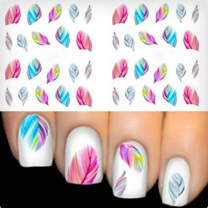 Water Transfer Nail Art Stickers 