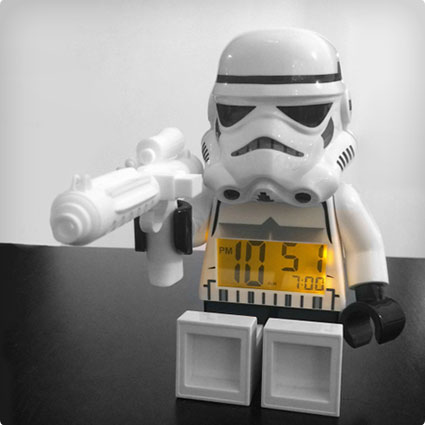LEGO Star Wars Stormtrooper Minifigure Clock