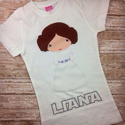 Star Wars Inspired Princess Leia T-Shirt/Onesie