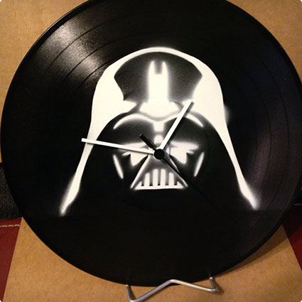 Vinyl Clock - Star Wars
