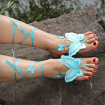 Butterful Barefoot Sandals