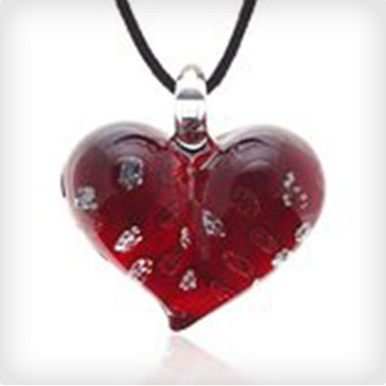 Murano Glass Heart