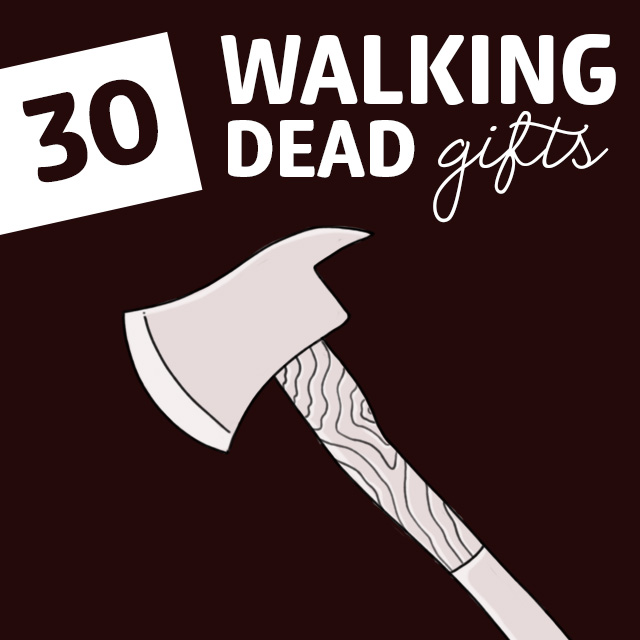 Here are some creative gifts for all the Walking Dead fans in your life.