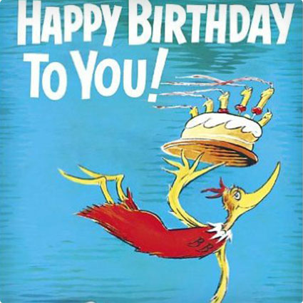 Dr. Seuss Happy Birthday
