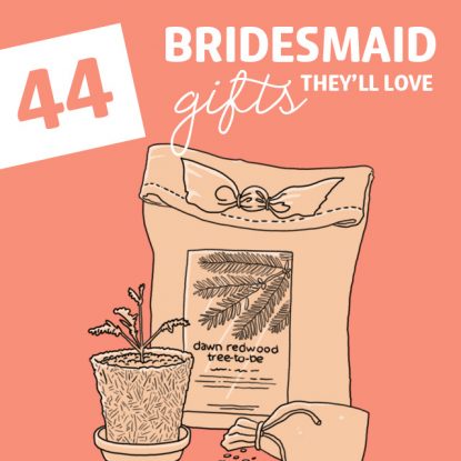 Let them know just how much you appreciate their help with the perfect bridesmaid gift. You've assembled your team and now it's time to show your thanks with a great gift that will commemorate your special day and the role they played in it.