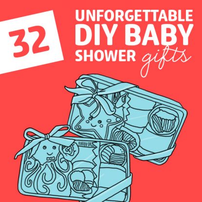 For your next baby shower, make them one of these DIY baby shower gifts that they’ll love instead of buying a generic gift from the store!