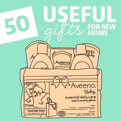 Here are 50 gift ideas for new moms that are safe, unique and extremely useful.