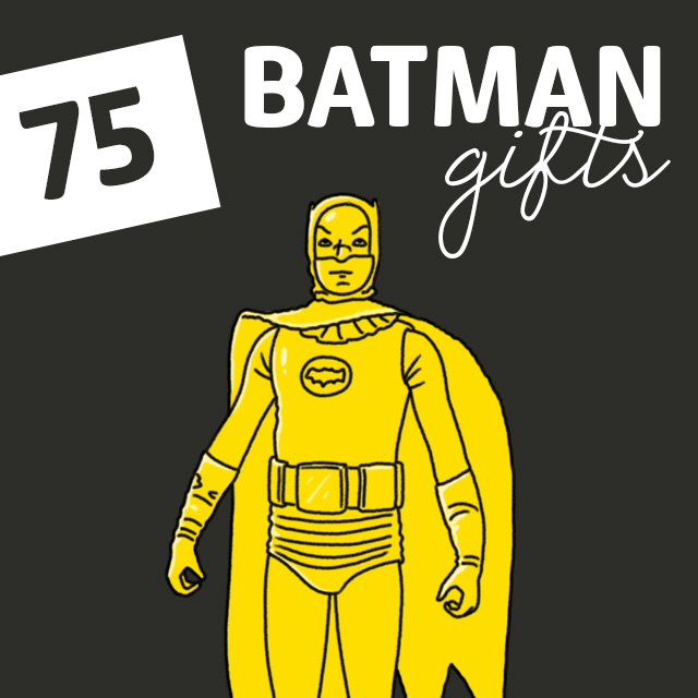 This is the holy grail for Batman gift ideas! If they are a fan of Batman, they will love these unique gifts.