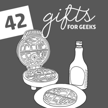 Geeks have their own vast world of things they love, so if you’re on the outside like me you may wonder wha gifts for geeks to get them. Wonder no more and tap into that inner geekiness with this list.