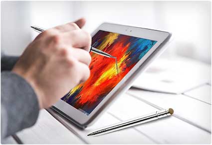 Stylus-and-Brush-for-Tablets-and-Smartphones