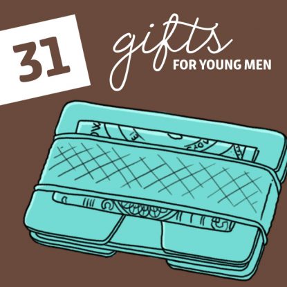 This is a great gift ideas list for young men! They can be so hard to shop for, and this made it so much easier :)