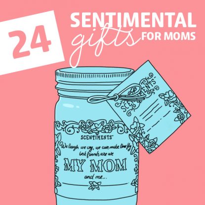 Get your mom one of these unique sentimental gifts to show her how much you care.