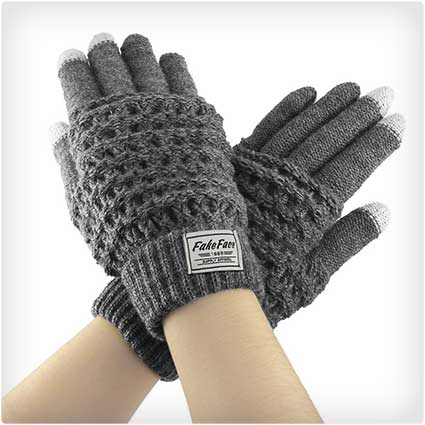 FakeFace Touchscreen Gloves