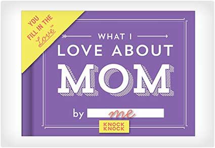 What I Love About Mom Journal