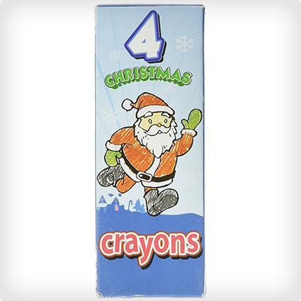 12 Boxes Christmas Crayons