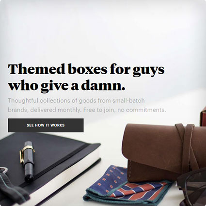 Bespoke Box for Men