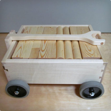 Childs Wooden Wagon