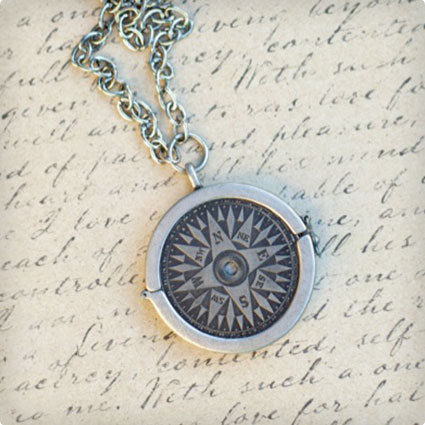 DIY Compass Necklace