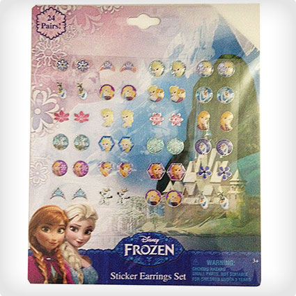 Disney Frozen 24 Pair Sticker Earrings