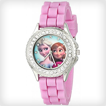 Disney Frozen Anna and Esla Rhinestone-Accented Watch