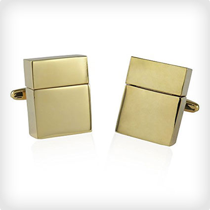 Gold USB Cufflinks (Also available in silver)