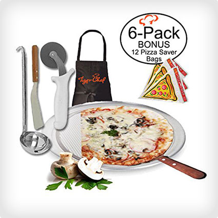 Homemade Pizza Making Kit including Tools and Guide
