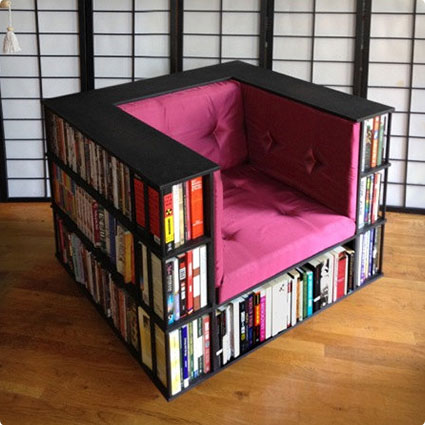 Luxury Bookcase Chair