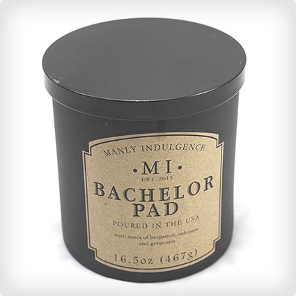 Manly Indulgence Bachelor Pad Scented Candle