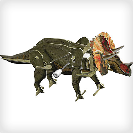 Motorized Triceratops Puzzle
