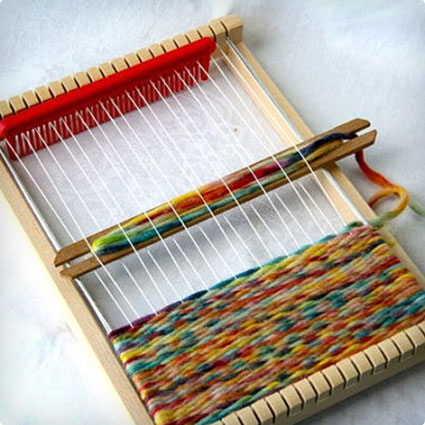 Natural Weaving Loom for Children