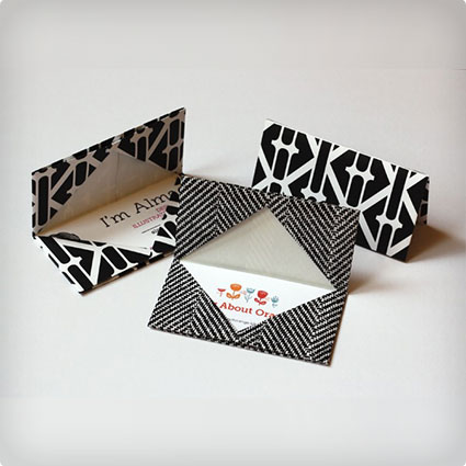 Origami Business Card Holder