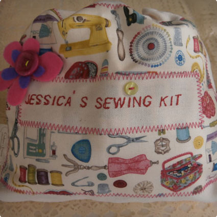 Personalized Sewing set for children