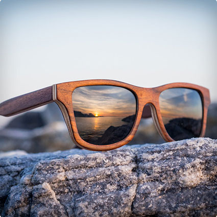 Rosewood Wayfarer Sunglasses