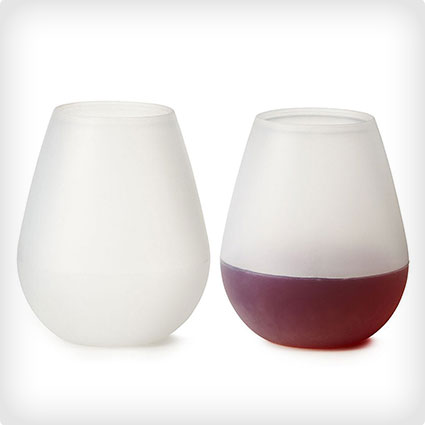 Silicon Wine Glasses